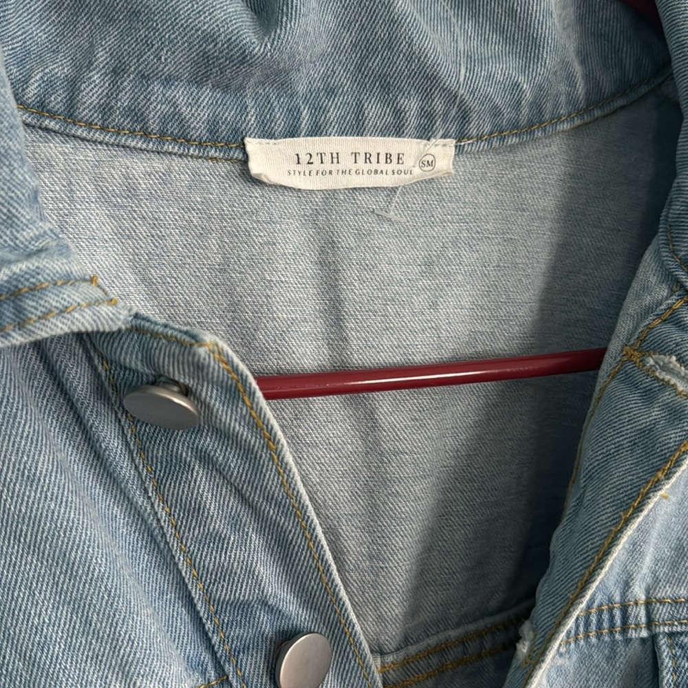 12th tribe Jean jump suit - Picture 5 of 6